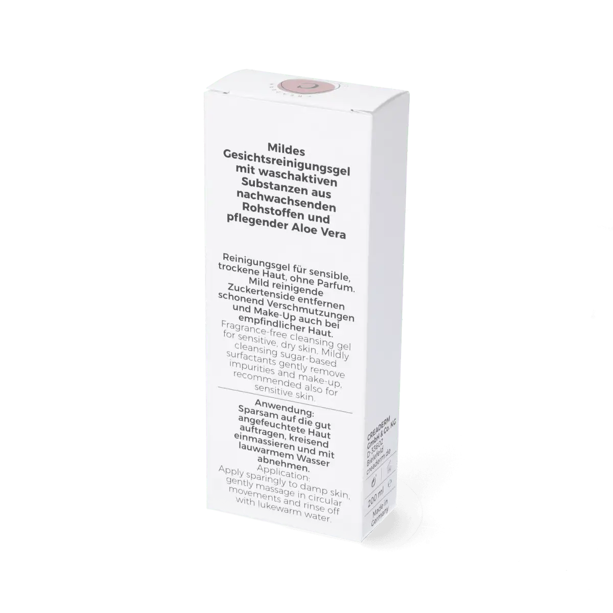 Creaderm Basis Reinigungsgel trockene Haut